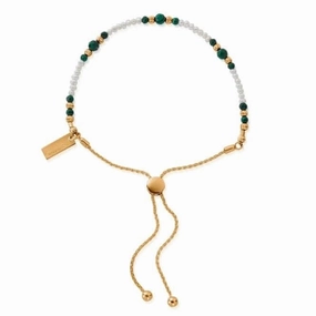 Gold Lucky Aura Adjustable Bracelet GBAMTP