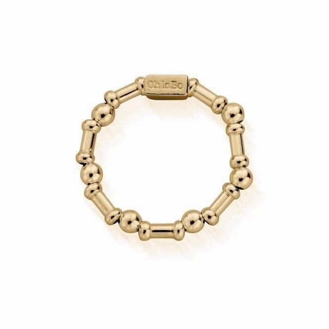 Gold Rhythm Of Water Ring