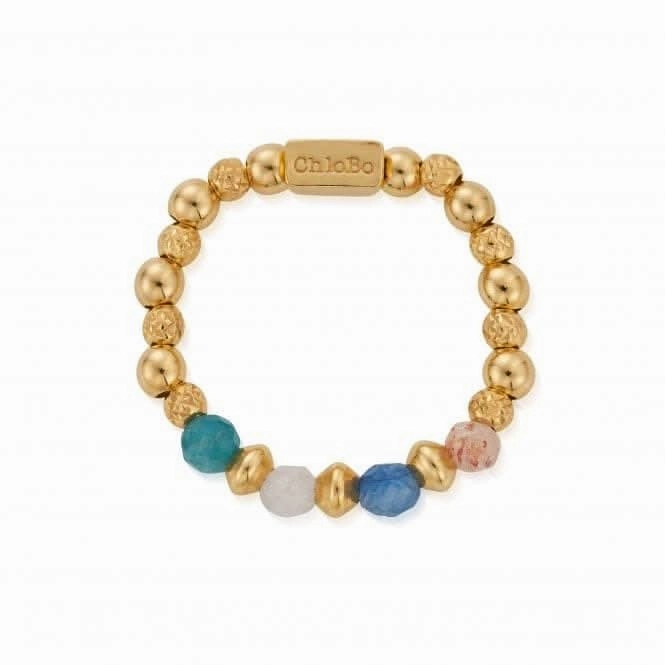 Gold Shadows Of Peace Ring