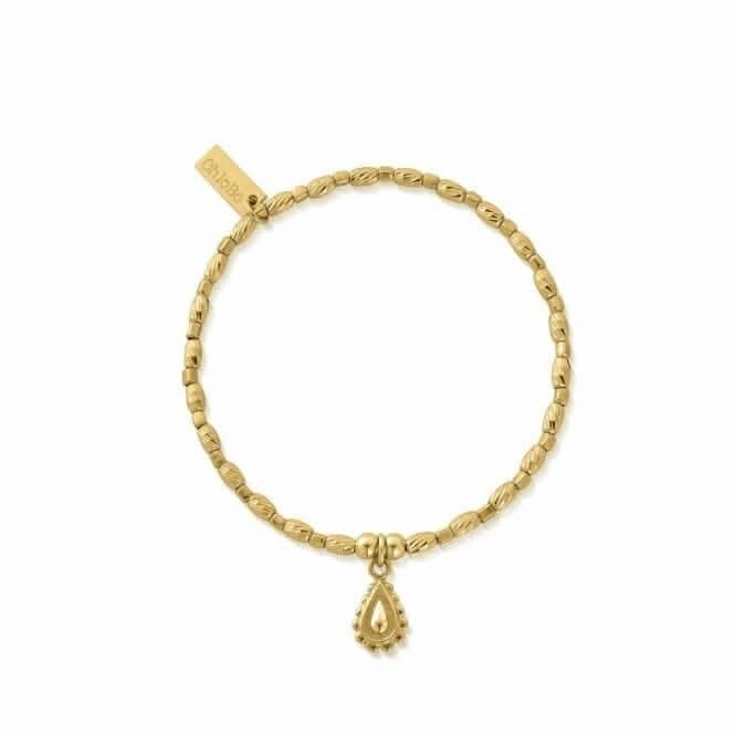 Gold Soul Glow Rain Drop Bracelet GBCFR3084