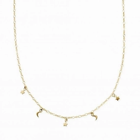 Gold The Night Sky Necklace GN3327
