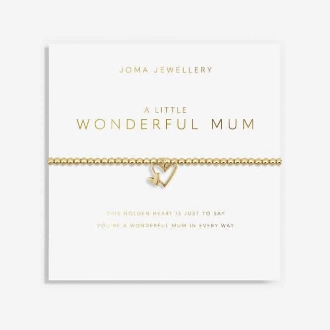 Golden Glow A Little Wonderful Mum Gold 17.5cm Bracelet 5950