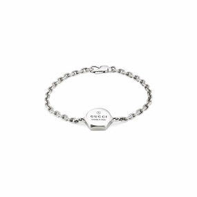 Gucci Trademark Sterling Silver Bracelet