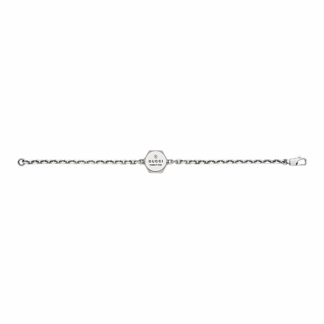 Gucci Trademark Sterling Silver Bracelet