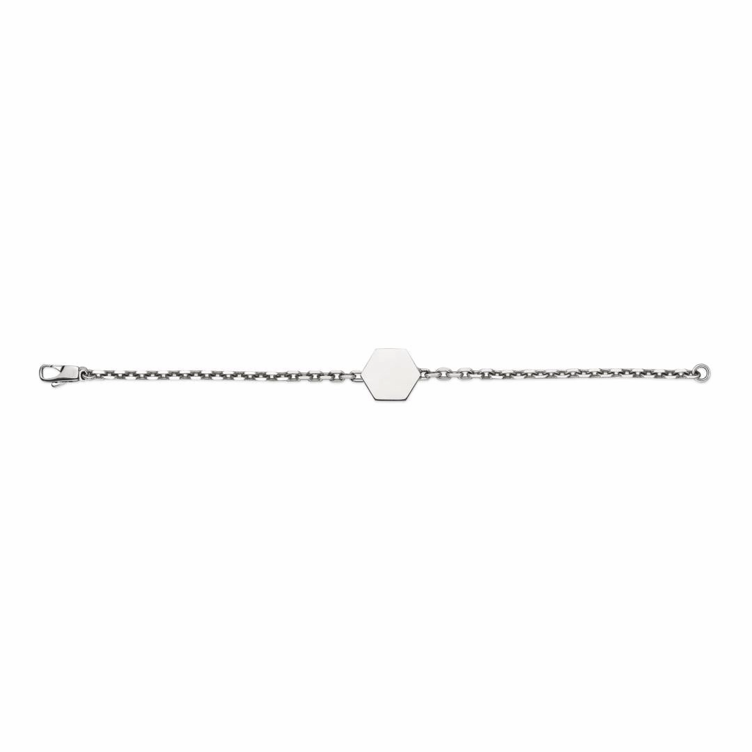Gucci Trademark Sterling Silver Bracelet