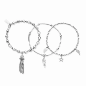 Guidance Stack Of 3 Bracelets SBSTA3G