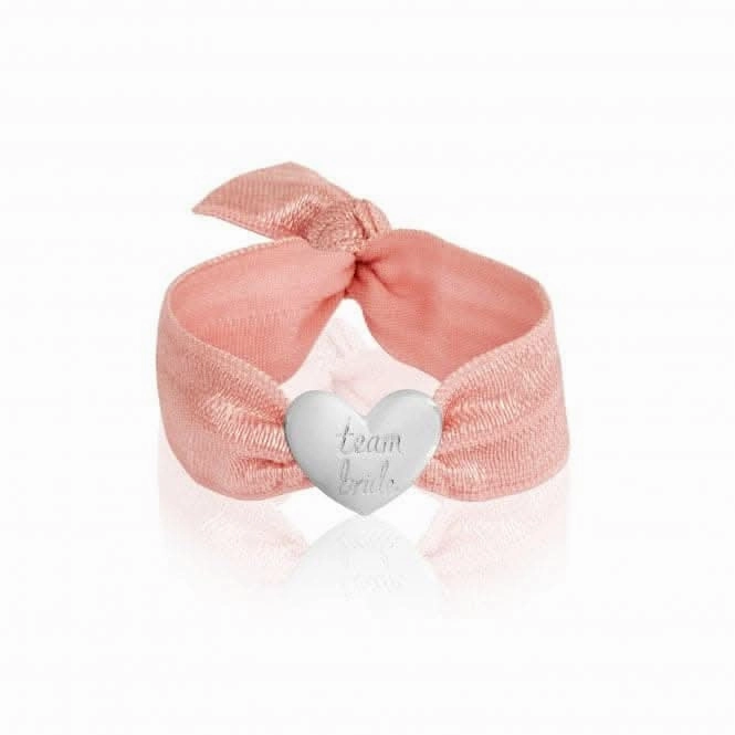 Happy Ever After Bridal Jewellery Silver Team Bride Hair 15cm Stretch Bracelet 3693