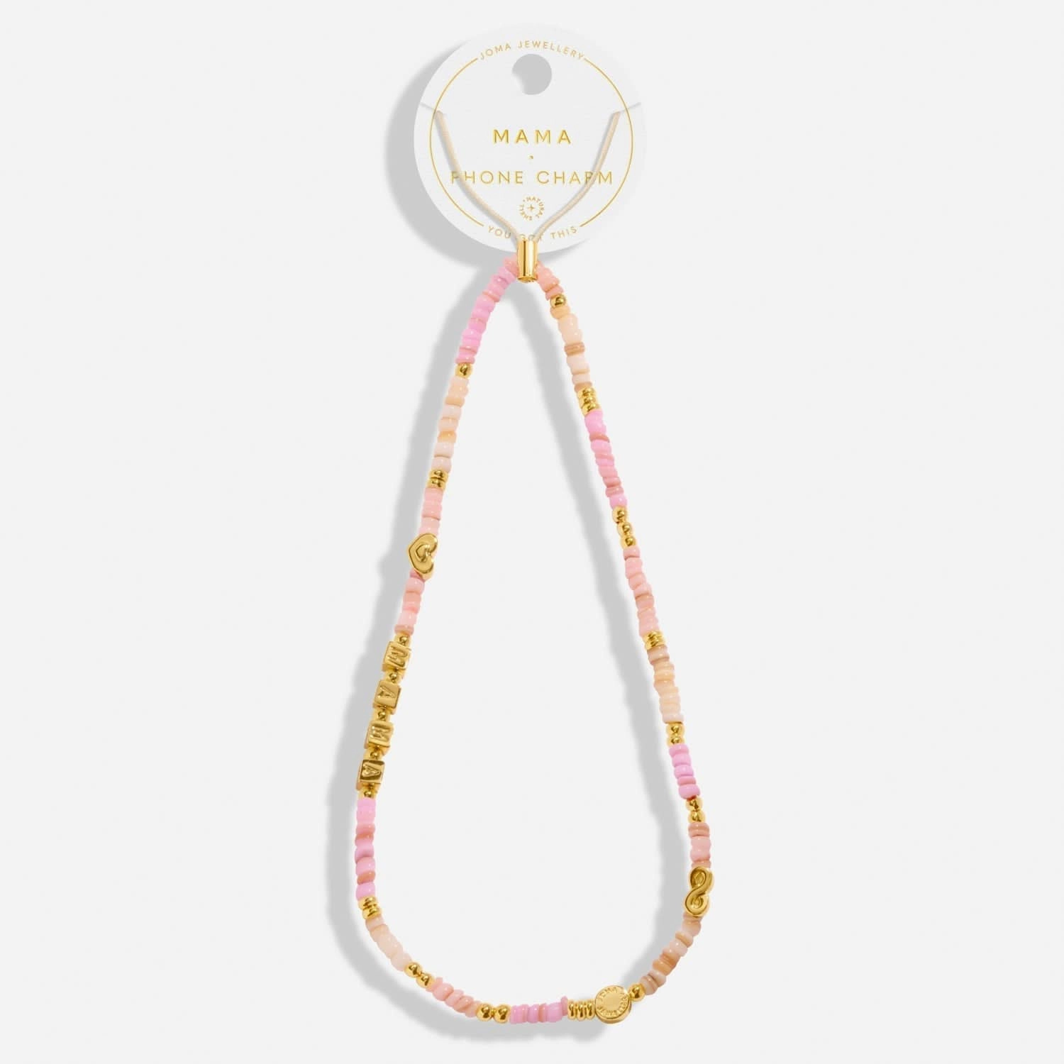 Happy Little Moments Mama Gold Plated Phone Charm 8270