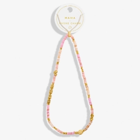 Happy Little Moments Mama Gold Plated Phone Charm 8270