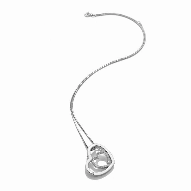 Hot Diamonds Adorable Encased Sterling Silver Pendant