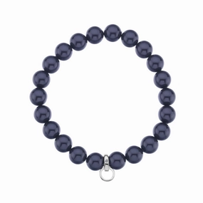 Hot Diamonds Carriers Purple Diamond Life Charm Bracelet