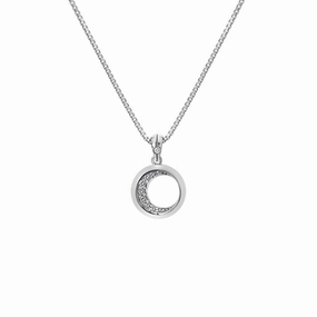 Hot Diamonds Celestial Sterling Silver Topaz Pendant Necklace