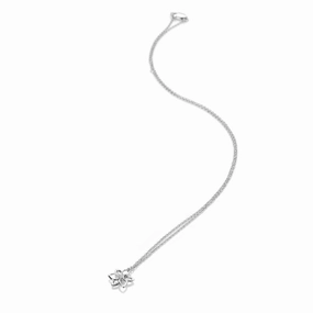 Hot Diamonds Diamond Amulets Sterling Silver Flower Pendant