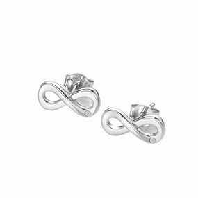 Hot Diamonds Diamond Amulets Sterling Silver Infinity Earrings