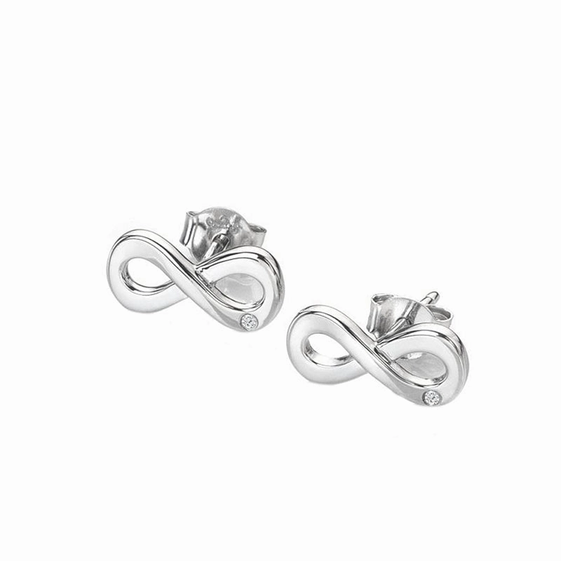 Hot Diamonds Diamond Amulets Sterling Silver Infinity Earrings