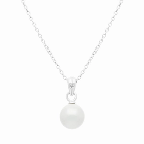 Hot Diamonds Diamond Amulets Sterling Silver Pearl Pendant