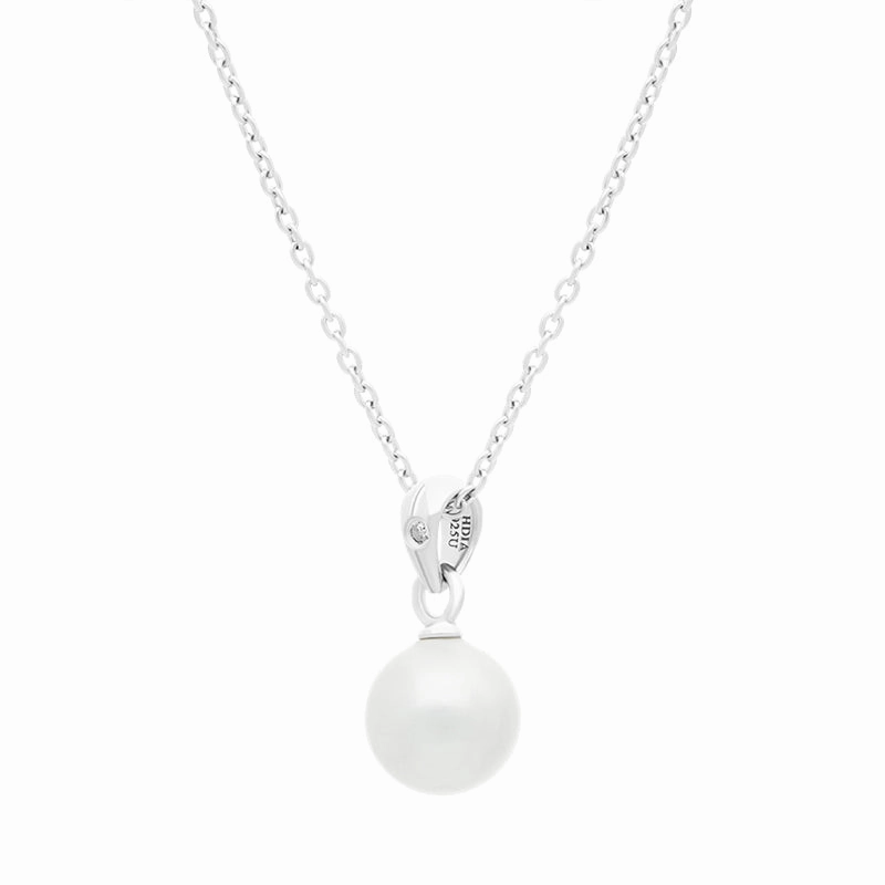 Hot Diamonds Diamond Amulets Sterling Silver Pearl Pendant