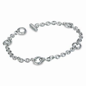 Hot Diamonds Elegance Sterling Silver Diamond Charm Bracelet