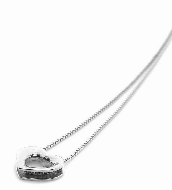 Hot Diamonds Emerge Sterling Silver Open Heart Necklace