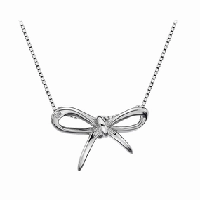Hot Diamonds Flourish Sterling Silver Necklace