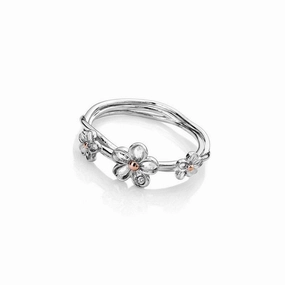 Hot Diamonds Forget Me Not Sterling Silver Ring