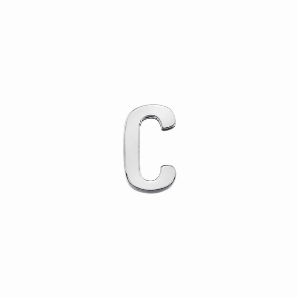 Hot Diamonds Icon Storyteller Sterling Silver Letter C Pendant Charm D