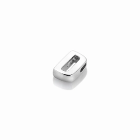 Hot Diamonds Icon Storyteller Sterling Silver Letter D Pendant Charm D