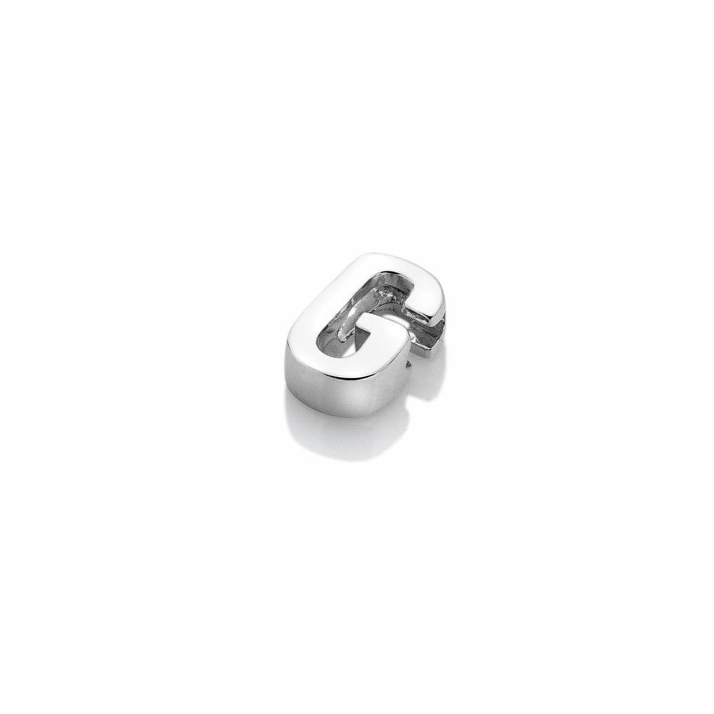 Hot Diamonds Icon Storyteller Sterling Silver Letter G Pendant Charm
