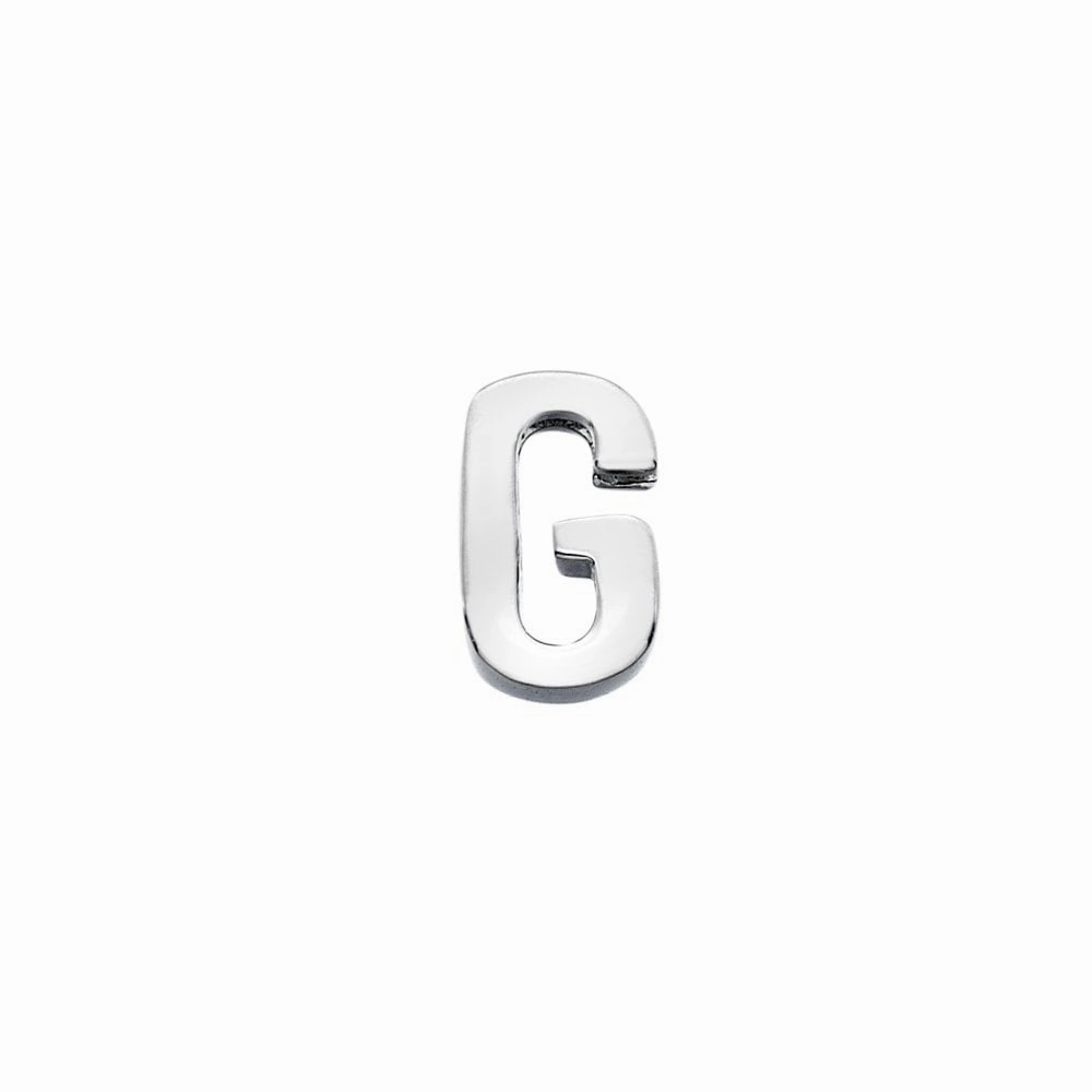 Hot Diamonds Icon Storyteller Sterling Silver Letter G Pendant Charm