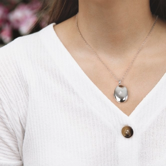 Hot Diamonds Just Add Love Sterling Silver Inheritance Locket