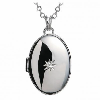 Hot Diamonds Just Add Love Sterling Silver Inheritance Locket