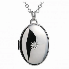 Hot Diamonds Just Add Love Sterling Silver Inheritance Locket