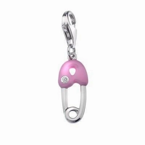 Hot Diamonds Moments Sterling Silver Baby Girl Charm