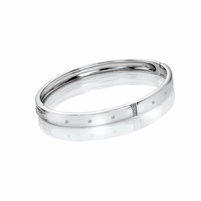 Hot Diamonds Much Loved Sterling Silver Bangle