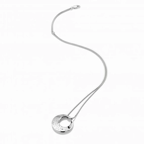Hot Diamonds Quest Circle Sterling Silver Pendant