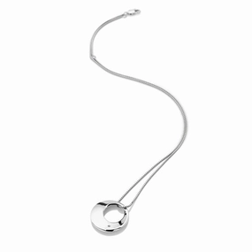 Hot Diamonds Quest Sterling Silver Circle Pendant
