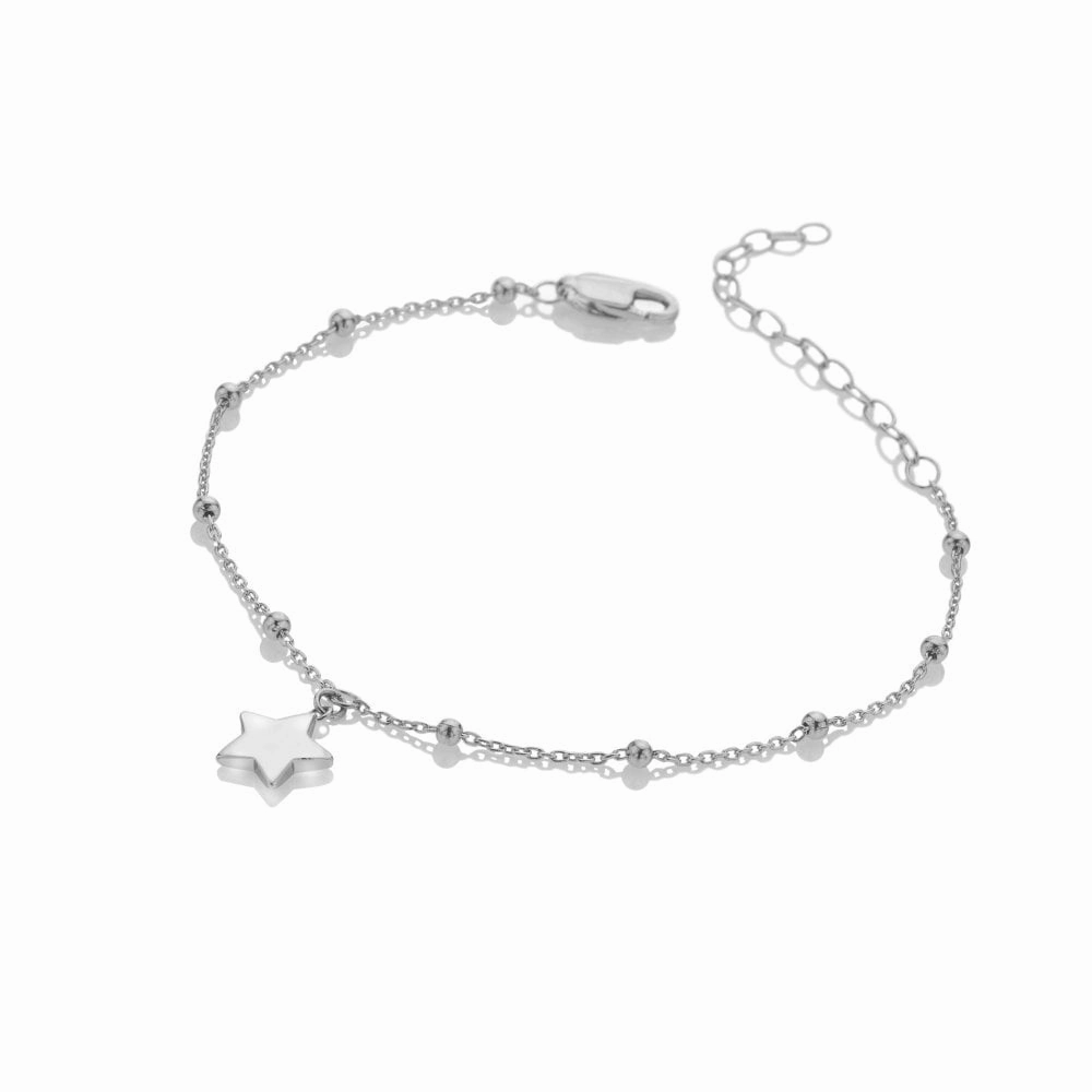 Hot Diamonds Silver Whisper Sterling Silver Be You Bracelet