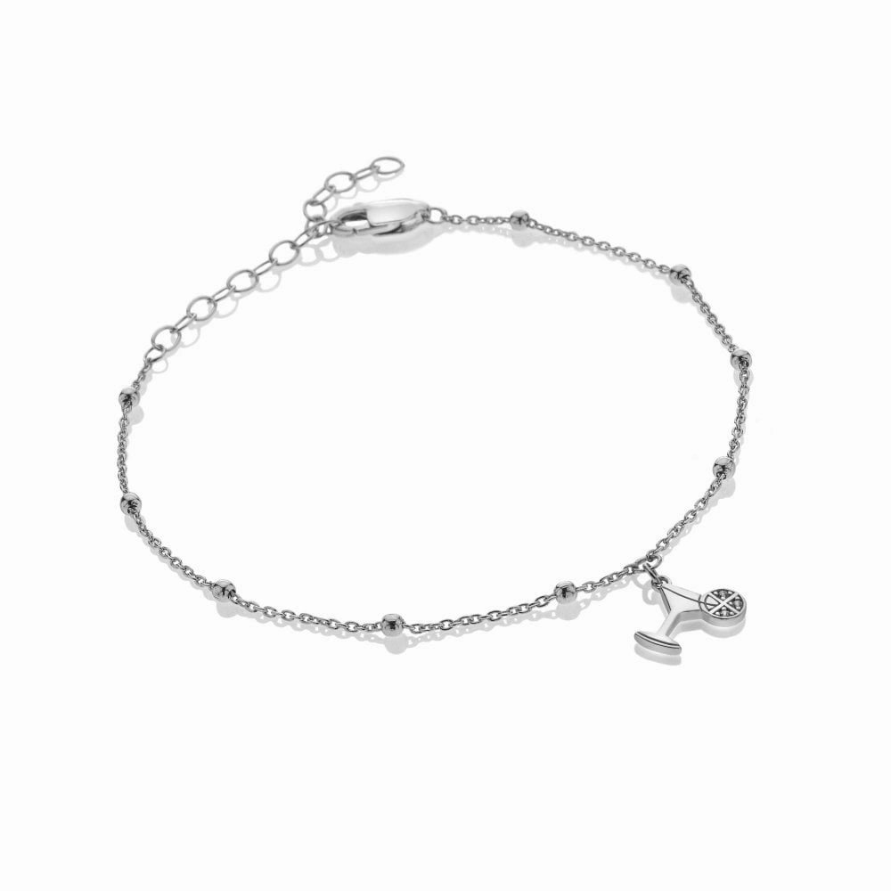 Hot Diamonds Silver Whisper Sterling Silver Celebrations Bracelet
