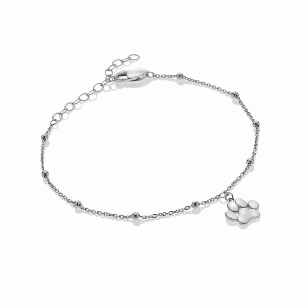 Hot Diamonds Silver Whisper Sterling Silver Furry Friend Bracelet