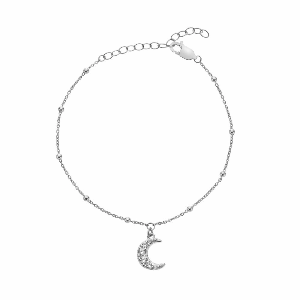 Hot Diamonds Silver Whisper Sterling Silver Love You Bracelet