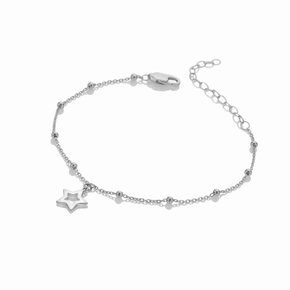 Hot Diamonds Silver Whisper Sterling Silver New Beginnings Bracelet