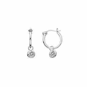 Hot Diamonds Sterling Silver Topaz Drop Earrings