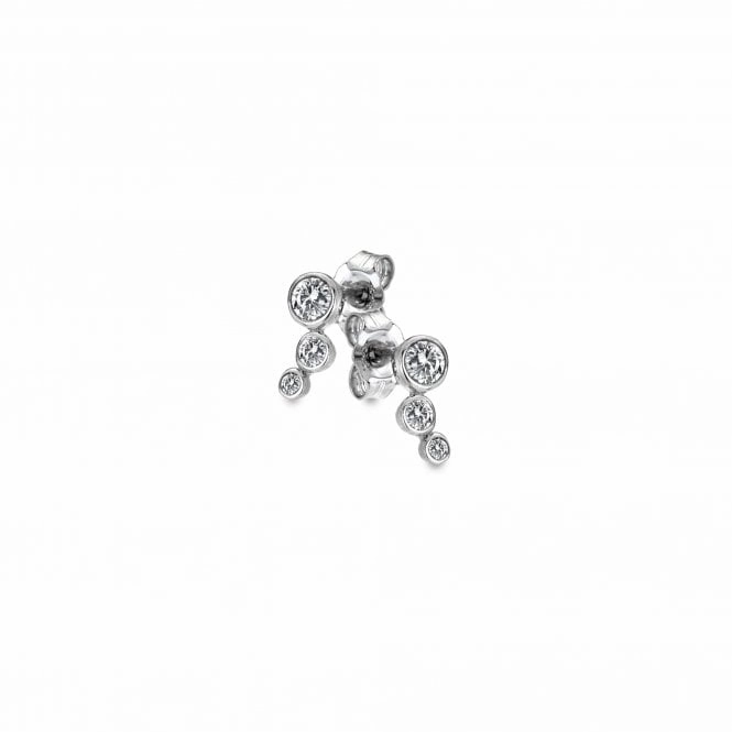 Hot Diamonds Tender Sterling Silver White Topaz Stud Earrings