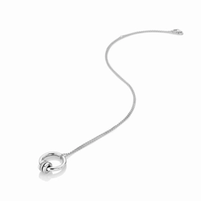 Hot Diamonds Trio Barrel Sterling Silver Pendant D