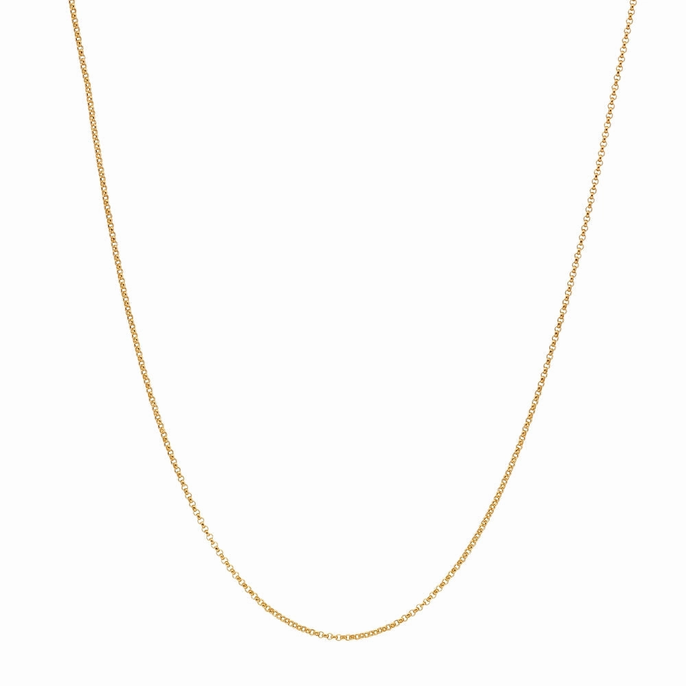 Hot Diamonds x Jac Jossa Embrace Gold Plated Sterling Silver Belcher Chain Necklace 45 - 50cm D