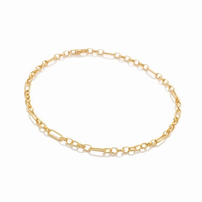 Hot Diamonds x Jac Jossa Embrace Gold Plated Sterling Silver Statement Chain 45cm