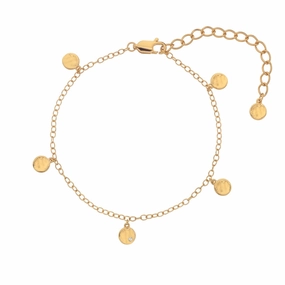 Hot Diamonds x Jac Jossa Lunar Gold Plated Sterling Silver Bracelet