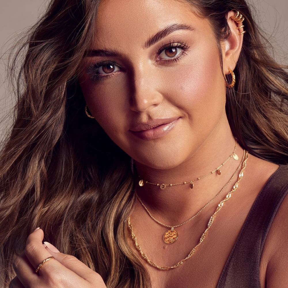 Hot Diamonds x Jac Jossa Lunar Gold Plated Sterling Silver Pendant
