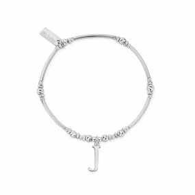 Iconic Initial Bracelet - Letter J