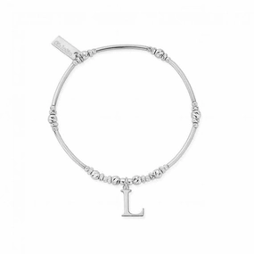 Iconic Initial Bracelet - Letter L